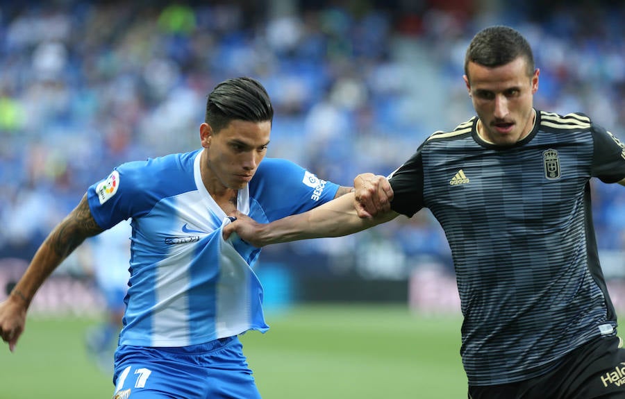 Fotos: Las imágenes del partido entre el Málaga - Real Oviedo