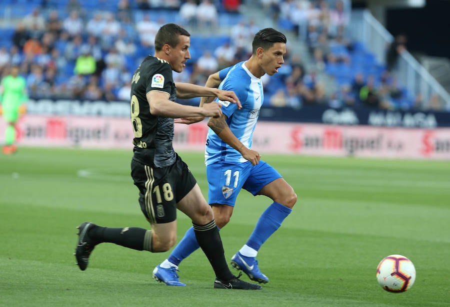 Fotos: Las imágenes del partido entre el Málaga - Real Oviedo