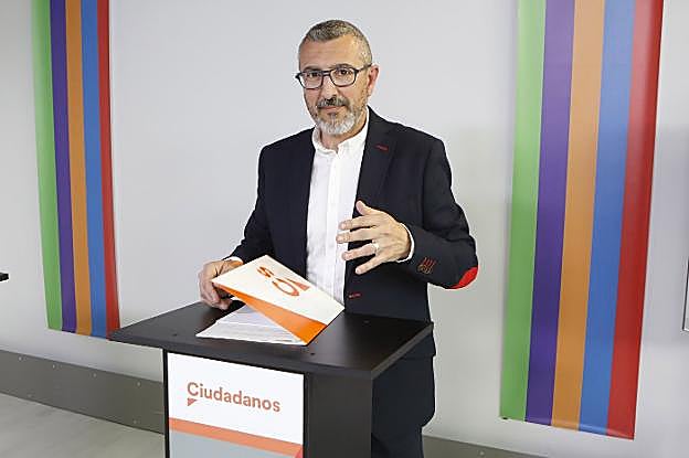 José Carlos Fernández Sarasola, candidato de Ciudadanos.