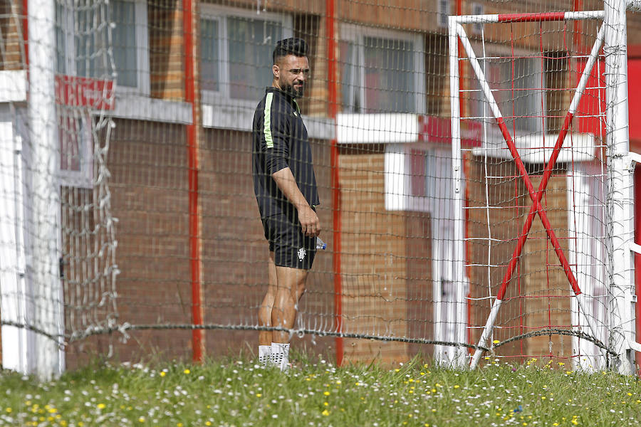 Fotos: Entrenamiento del Sporting (15/05/2019)