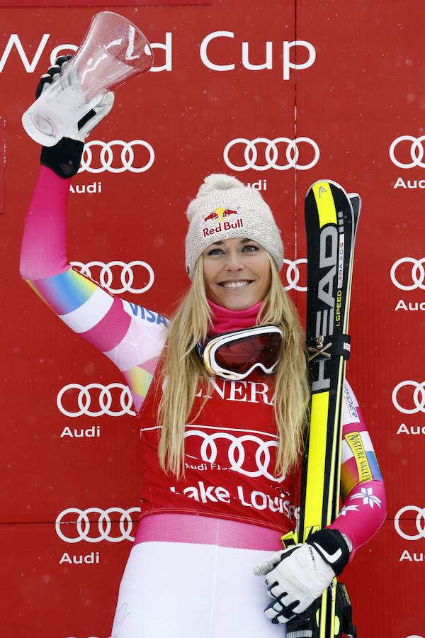 Lindsey Vonn es la esquiadora con mayor número de victorias en la Copa del Mundo de esquí alpino y fundadora de una organización para ayudar al empoderamiento de las jóvenes. Ahora, suma un nuevo galardón, el Premio Princesa de Asturias de los Deportes 2019