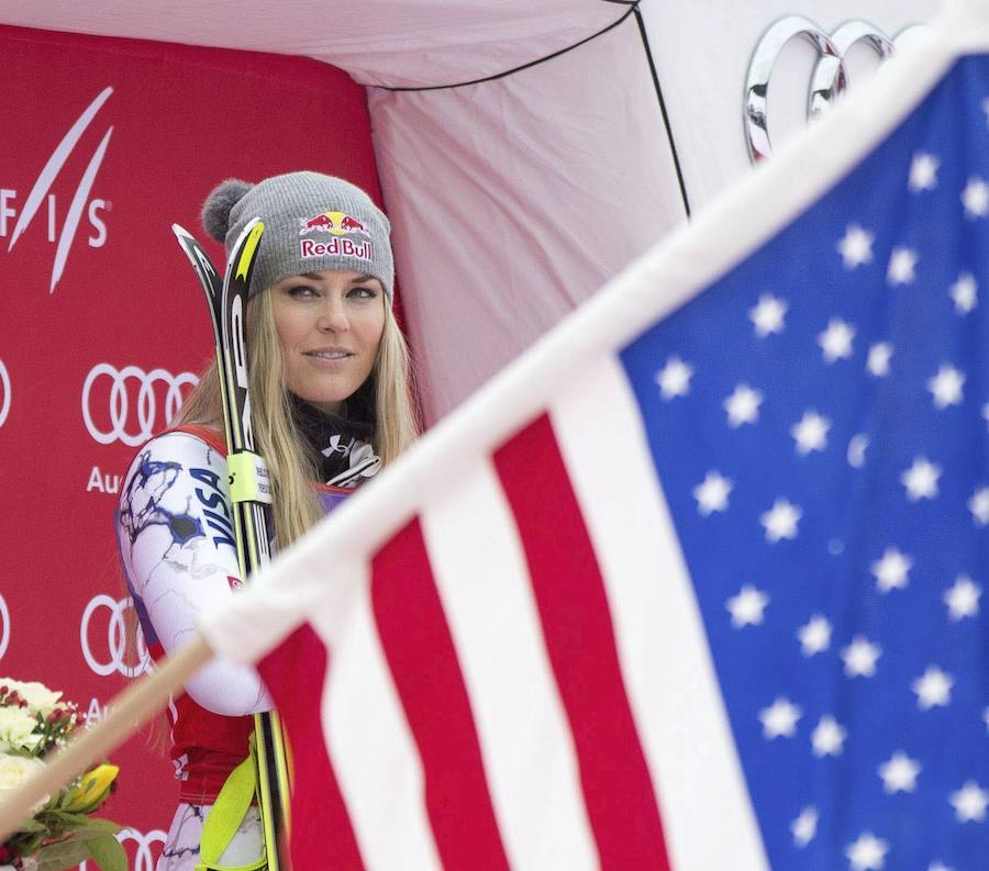 Lindsey Vonn es la esquiadora con mayor número de victorias en la Copa del Mundo de esquí alpino y fundadora de una organización para ayudar al empoderamiento de las jóvenes. Ahora, suma un nuevo galardón, el Premio Princesa de Asturias de los Deportes 2019