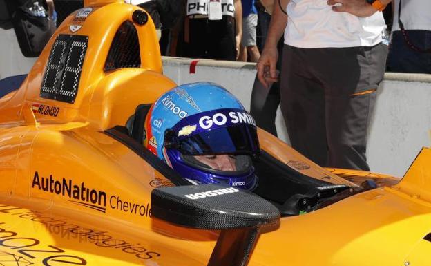 Fernando Alonso, fuera de las 500 millas de Indianápolis