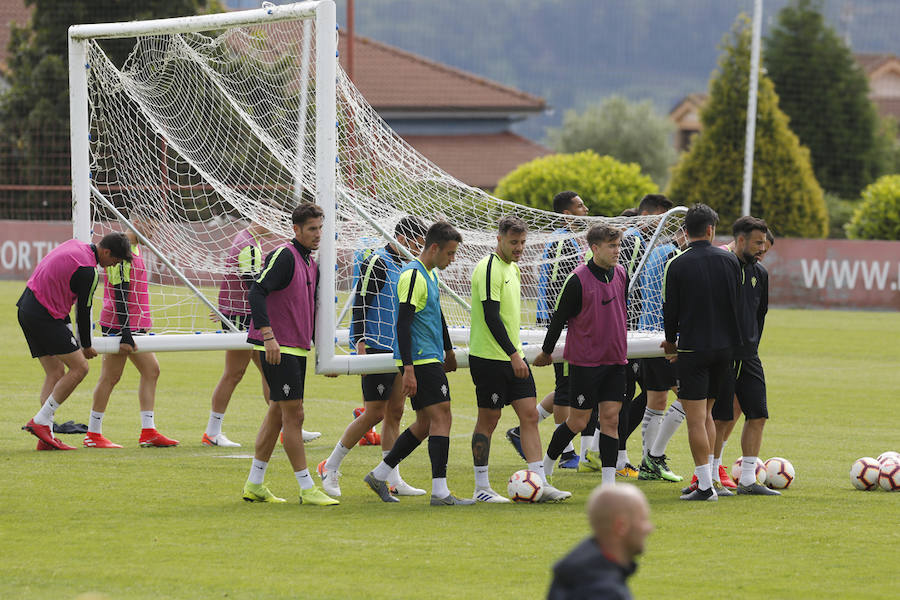 Fotos: Entrenamiento del Sporting (19-05-2019)