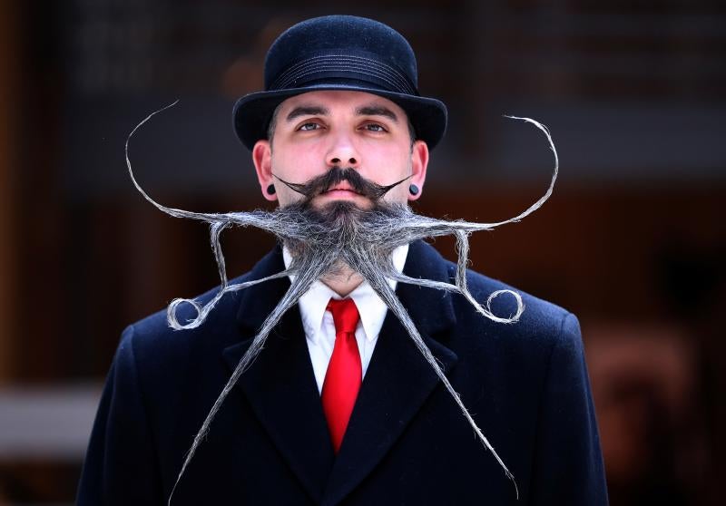 No cabe duda. Llaman mucho la atención. Por eso, los participantes del Campeonato mundial de Barbas y Bigotes, que este año se celebra en Antwerp, Bélgica, se convierten en cada edición en todo un espectáculo que dan la vuelta al mundo.