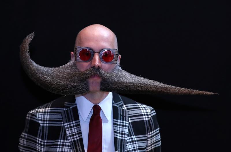 No cabe duda. Llaman mucho la atención. Por eso, los participantes del Campeonato mundial de Barbas y Bigotes, que este año se celebra en Antwerp, Bélgica, se convierten en cada edición en todo un espectáculo que dan la vuelta al mundo.