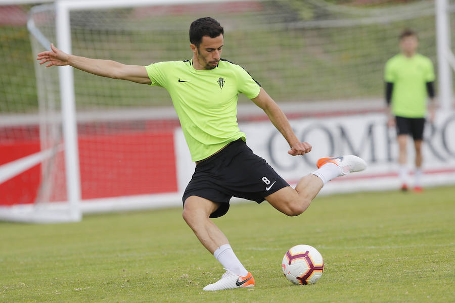 Fotos: Entrenamiento del Sporting (23-05-2019)