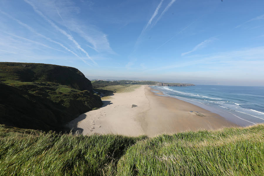 Playa de Xagó, en Gozón