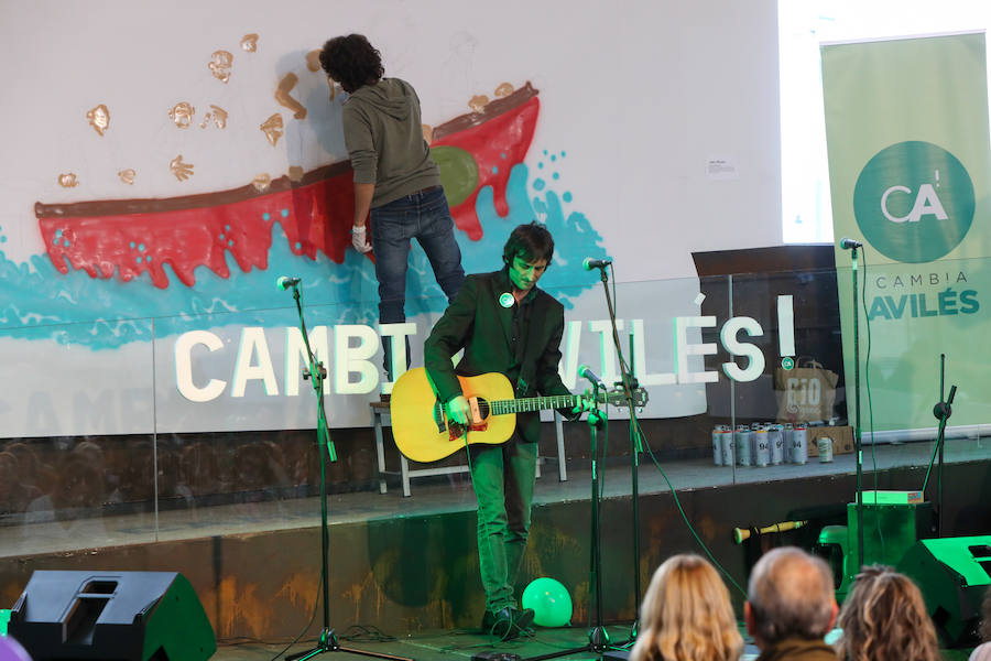 Música para cerrar la campaña de Cambia Avilés.