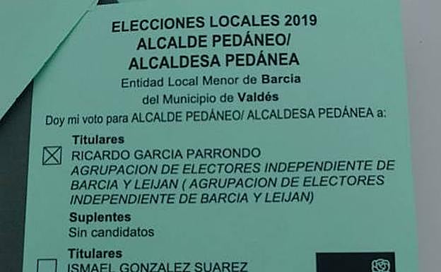 Las parroquias rurales estudian impugnar las elecciones por un error en las papeletas