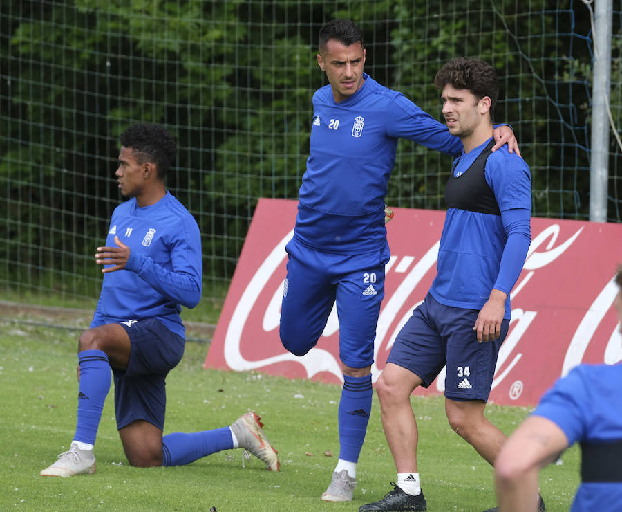 Fotos: Entrenamiento del Real Oviedo (28-05-2019)