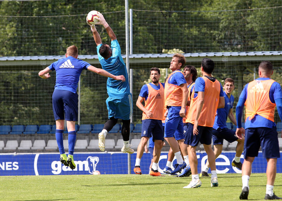 Fotos: Entrenamiento del Real Oviedo (2/06/2019)