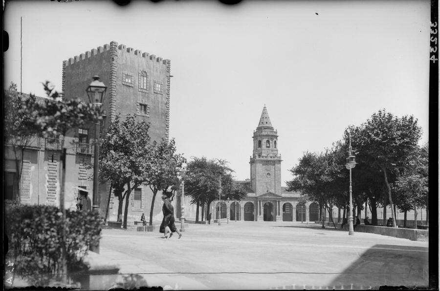 Campo Valdés, en los años 30 del siglo XX.