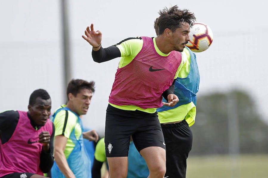 El conjunto rojiblanco se prepara para el último choque de la temporada ante el Cádiz. 