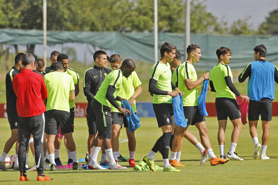 El conjunto rojiblanco se prepara para el último choque de la temporada ante el Cádiz. 