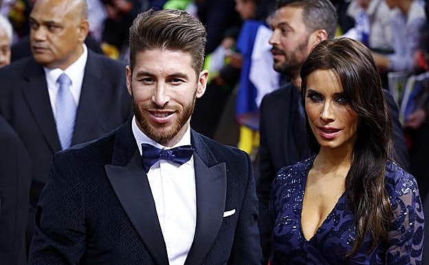 Sergio Ramos y Pilar Rubio. 