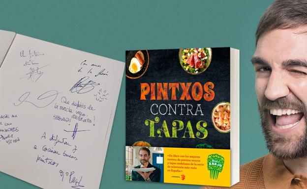 Libro de 'pinchos' contra 'tapas' de la serie 'Allí abajo'. 