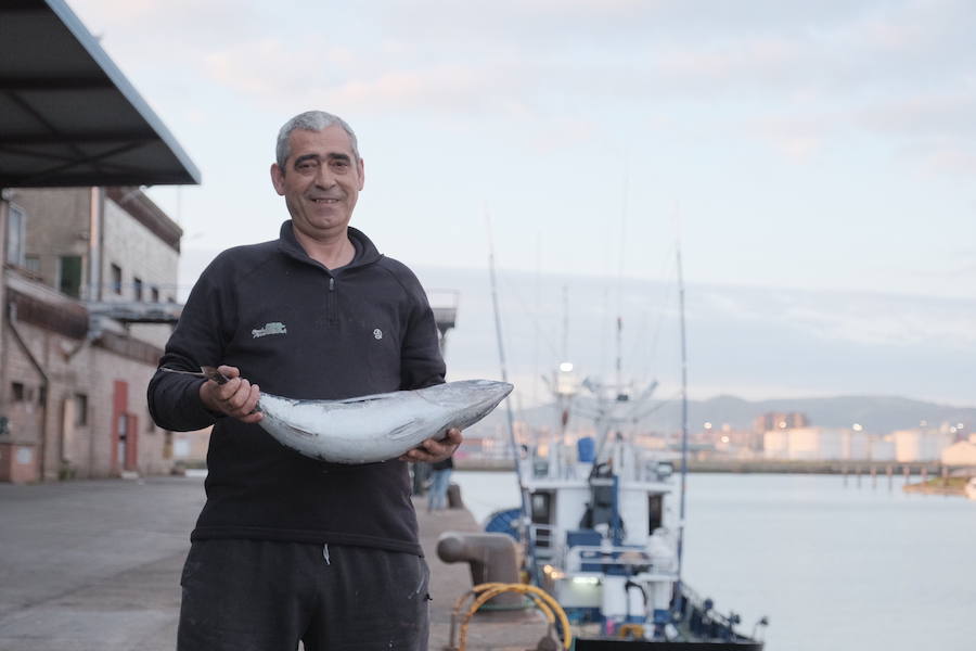 La Lonja comienza hoy la temporada de bonito con al subasta de 7.000 kilos del Atlántico
