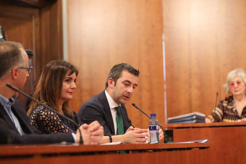 La alcaldesa revalida su cargo en un pleno en el que todos los grupos mostraron su disposición a trabajar por la ciudad.