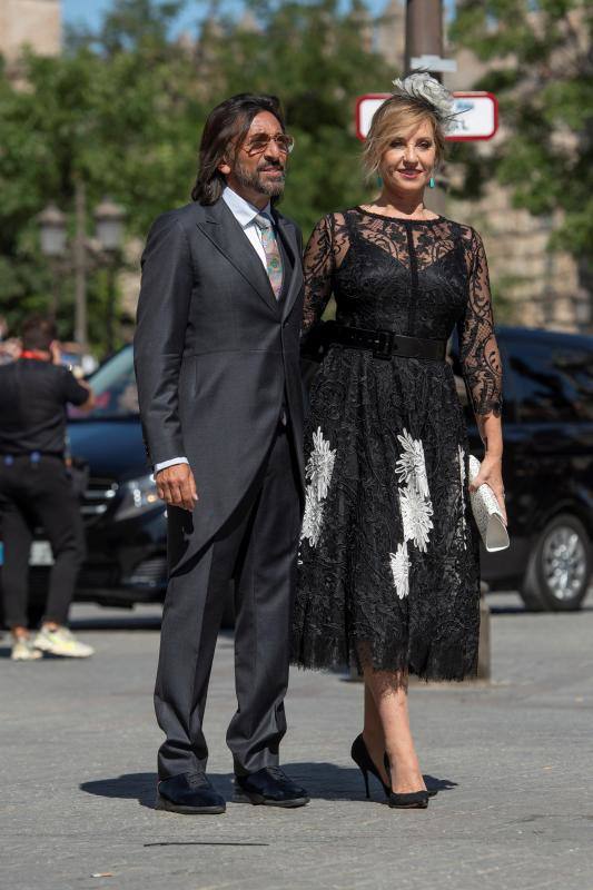 Fotos: Así han sido los looks de los invitados a la boda de Sergio Ramos y Pilar Rubio