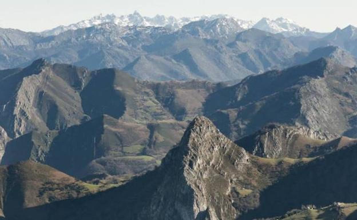 Vistas desde la cumbre.