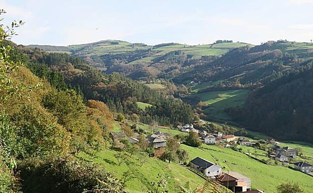 El pueblo de Calleras.