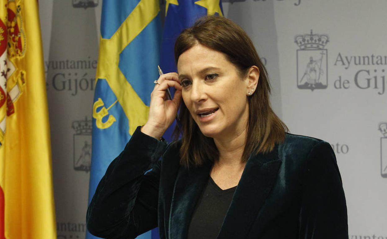 Lara Martínez, nueva gerente del Teatro Jovellanos. 