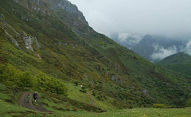 Senda de Arcediano desde los Collaos.