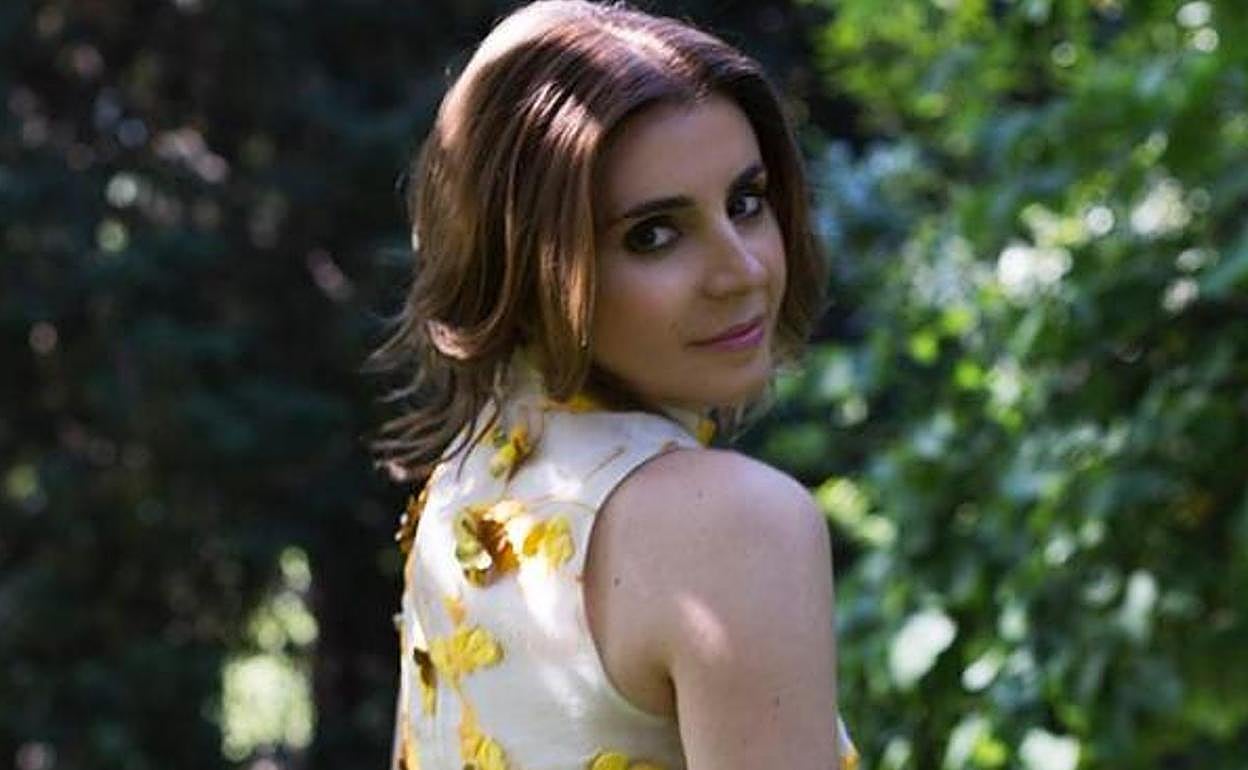 La soprano navarra Sabina Puértolas. 