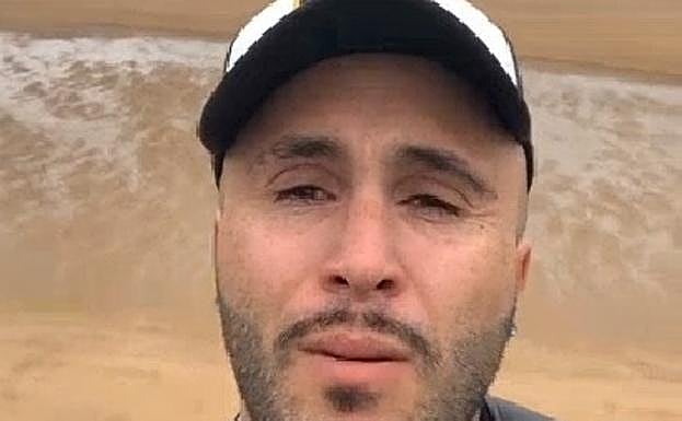 Kiko Rivera se despidió desde el Muro de San Lorenzo. 