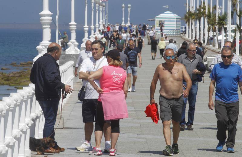 La región alcanzará los 28 grados en una jornada en la que 23 provincias españolas están en riesgo por altas temperaturas de hasta 39.