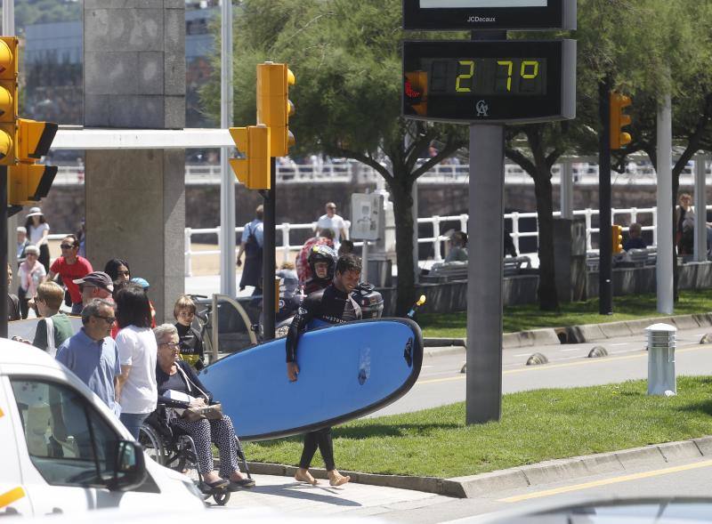 La región alcanzará los 28 grados en una jornada en la que 23 provincias españolas están en riesgo por altas temperaturas de hasta 39.