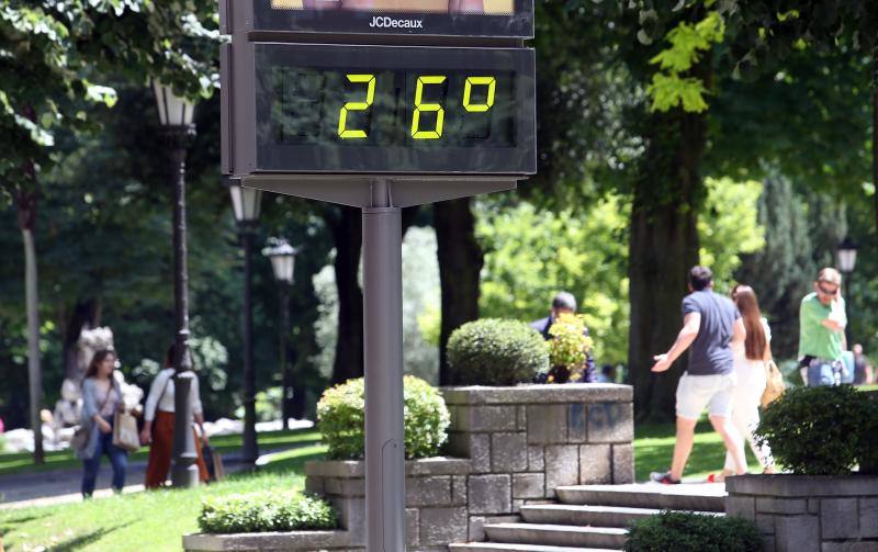 La región alcanzará los 28 grados en una jornada en la que 23 provincias españolas están en riesgo por altas temperaturas de hasta 39.