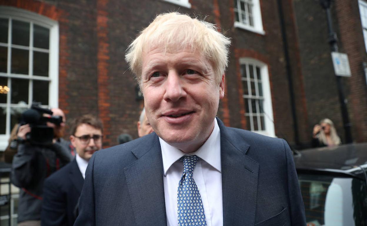 El candidato a primer ministro británico, Boris Johnson.