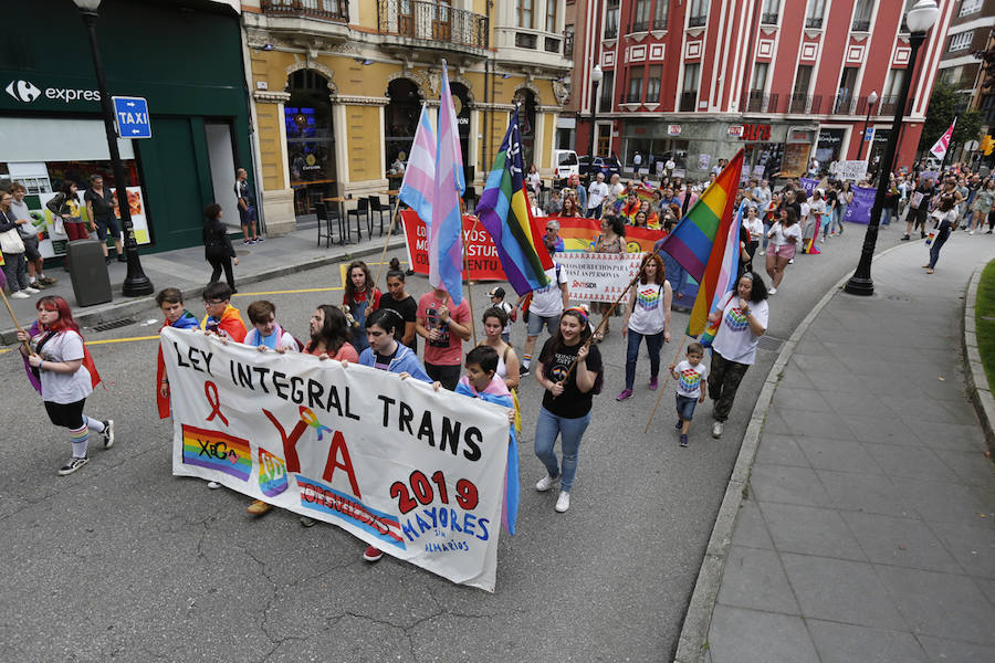 La ciudad acogió este sábado un multitudinario y colorido desfile en defensa de los derechos del colectivo LGTB