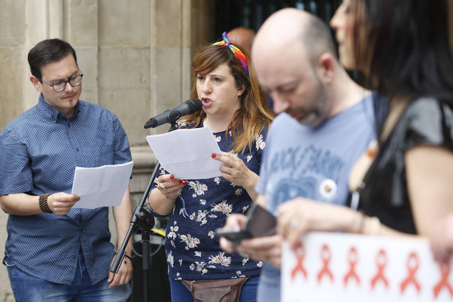 Desfile del Orgullo en Gijón.