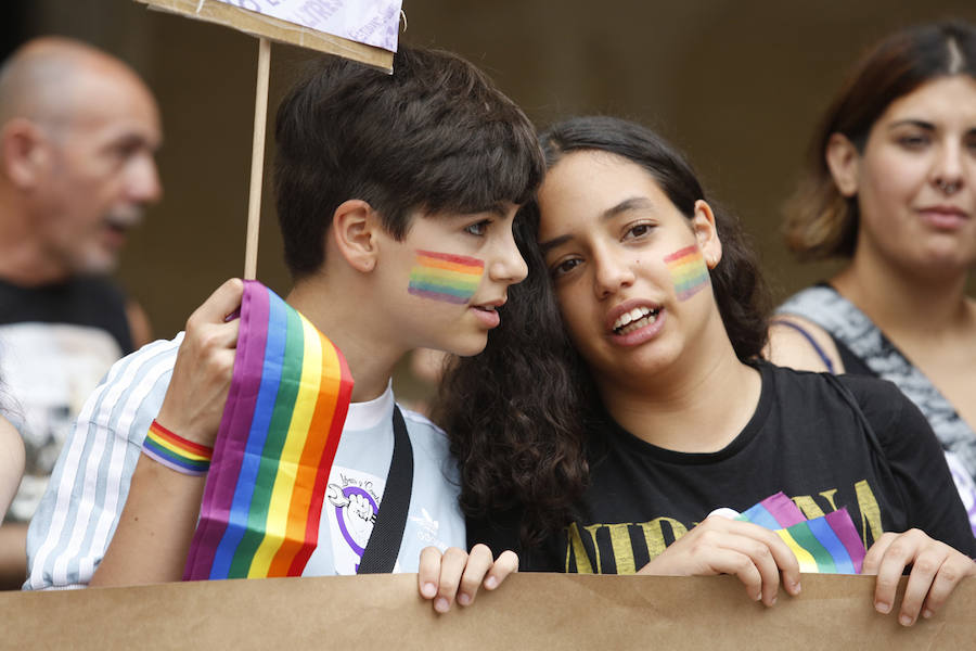 Desfile del Orgullo en Gijón.