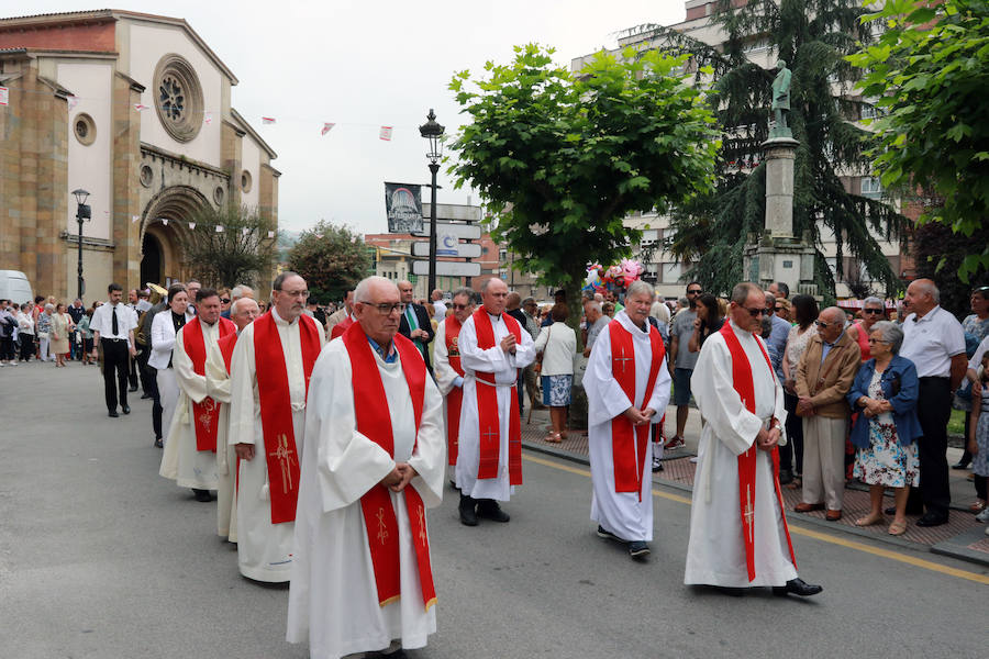 La localidad se ha llenado con motivo de estas celebración local. 