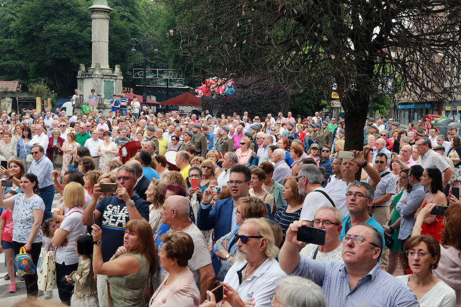 La localidad se ha llenado con motivo de estas celebración local. 