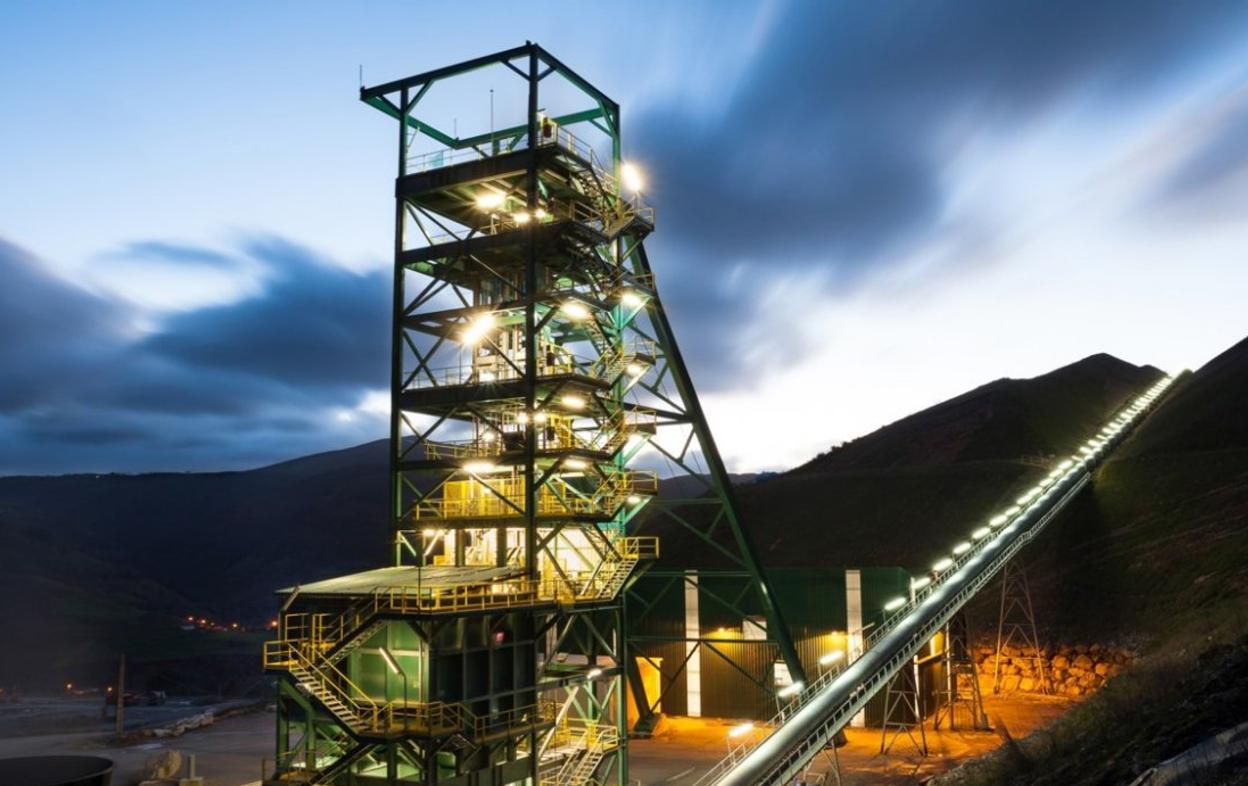 Mina de oro en Boinás, en Belmonte de Miranda. 