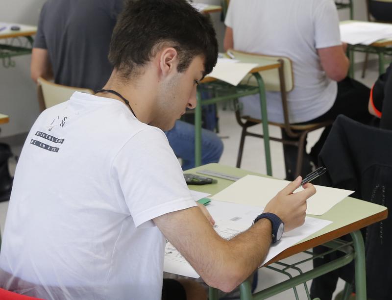 948 estudiantes -un 58% chicas y un 42% chicos- se examinarán desde este martes y hasta el jueves en la convocatoria extraordinaria de la Evaluación de Bachillerato para el Acceso a la Universidad 