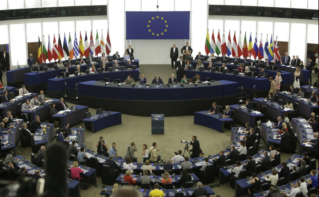 Sesión constitutiva del Parlamento Europeo.
