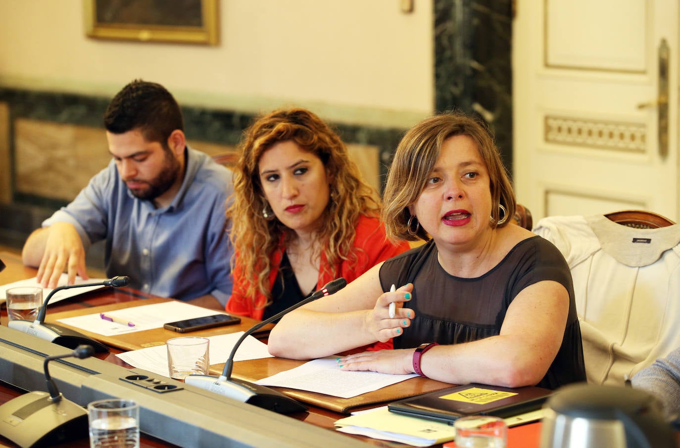 Fotos: Primer pleno del Ayuntamiento de Oviedo