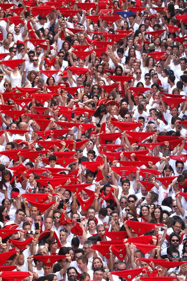 Fotos: El chupinazo de los Sanfermines 2019, en imágenes