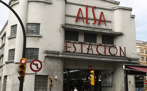 Estación de autobuses de ALSA en Gijón