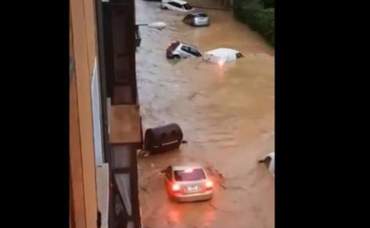 Un muerto por las graves inundaciones a 35 kilómetros de los Sanfermines