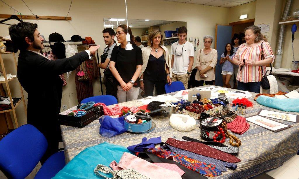 Fotos: Las visitas teatralizas regresan al teatro Campoamor