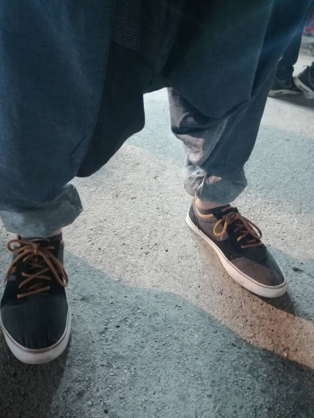 Paulo Gonçalves, 30 años. "Es lo más cómodo por si llueve, valen para cualquier época del año y para todo tipo de eventos".