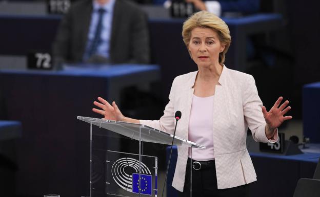 La conservadora alemana Ursula von der Leyen.