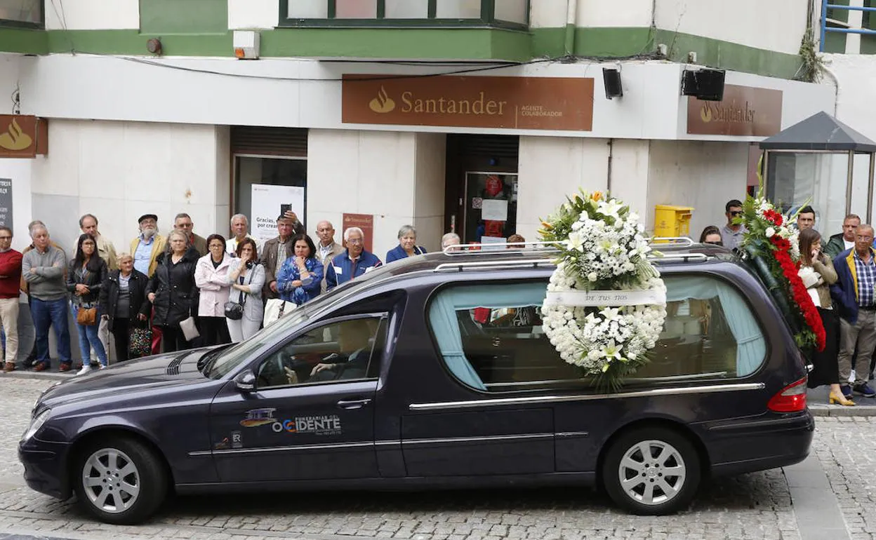 Funeral por David Carragal el pasado mes de junio.